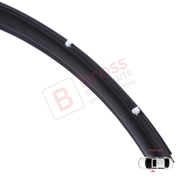 VW Transporter T5 T6 T6.1 Caravelle Multivan 7H0837565 İçin Ön Sol Çamurluk Kapı Alt Fitili - Resim 3