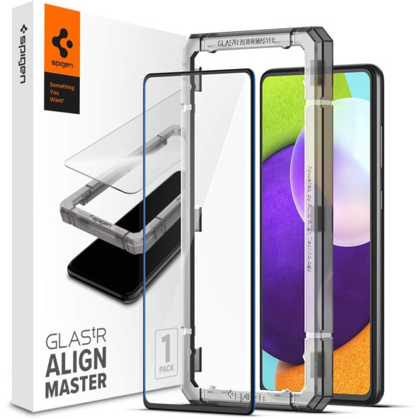 Spigen Samsung Galaxy A52 / Galaxy A52 5G Cam Ekran Koruyucu Kolay Kurulum - AGL02821