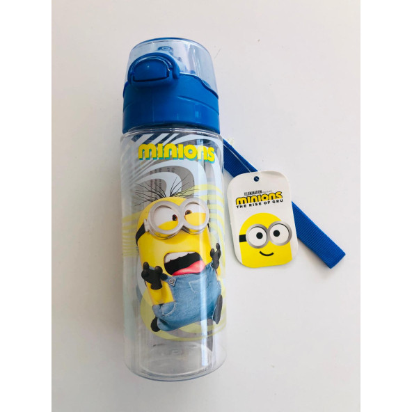 MINIONS 500 ML PLASTİK MATARA