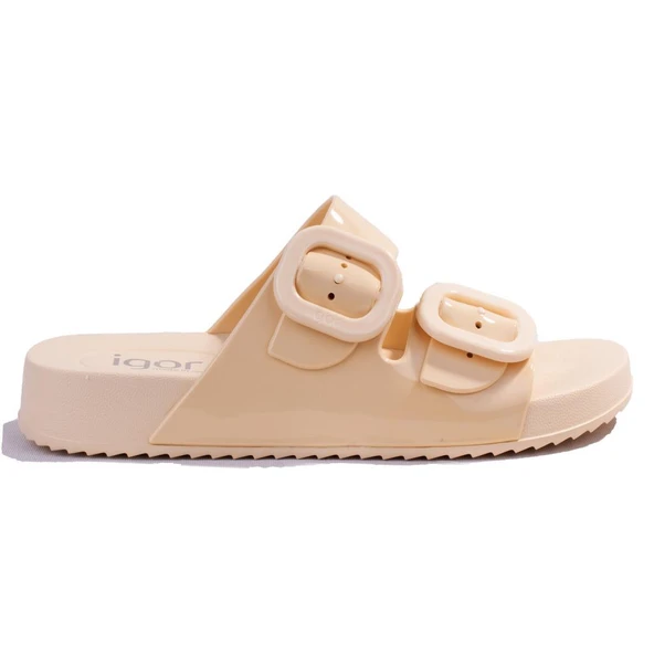 Igor S10334CN Habana Brillo Bej Ortopedik Günlük Kadın Terlik - 2