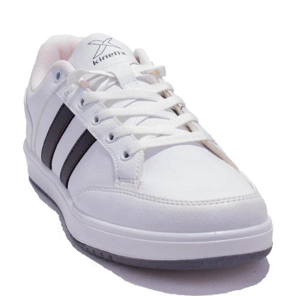 Kinetix KortCN Pu Beyaz Gri Ortopedik Günlük Erkek Spor Ayakkabı