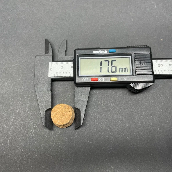 Mantar Tıpa  17mmx15mmx10mm   , Küçük şişeler için  x 25 adet - 2