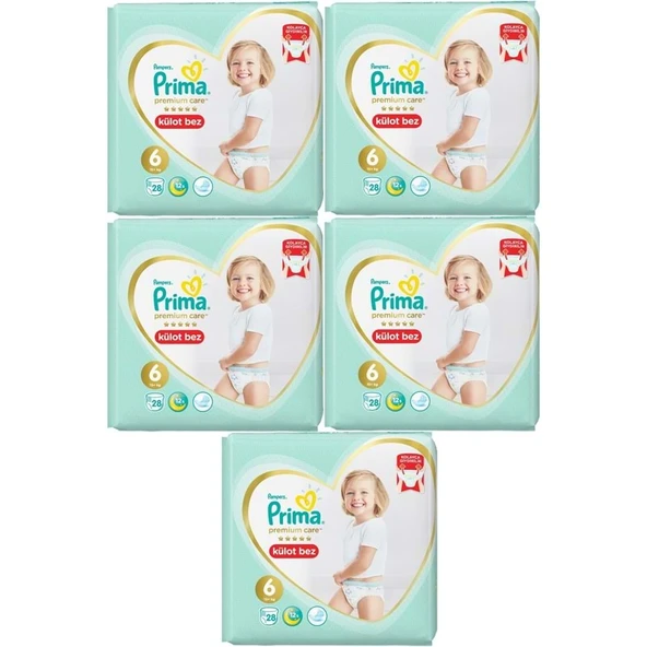Prima Premium Care Külot Bebek Bezi Beden:6 (15+) 140 Adet Mega Ekonomik Pk ürün görseli