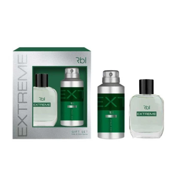 Rebul Extreme EDT 50 ml + Deodorant 150 ml Erkek Parfüm Seti