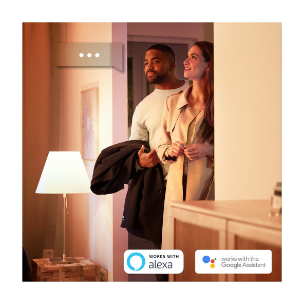 Philips Hue Beyaz Ambiyans Bluetooth Özellikli E27 Akıllı Ampul - 4