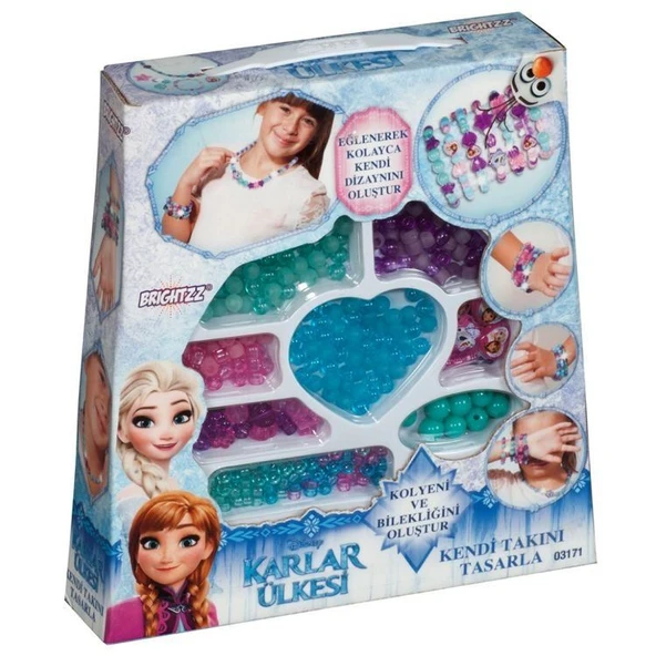 Dede Frozen Çantalı Boncuk Takı Seti - 2