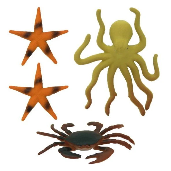 Okyanus Hayvanları Poşetli S00000704 - 1  Adet Stokta Olan Gönderilir - 5