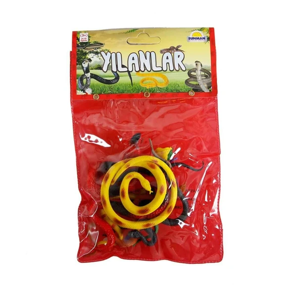 Böcekler veya  Yılanlar Poşetli - 1 Adet Stokta Olan Gönderilir - 3