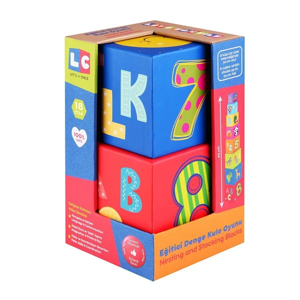 LC Eğitici Denge Kule Oyunu - LC-30628 - 3