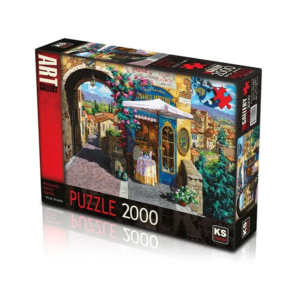 KS Ristorante Antico Martini 2000 Parça Puzzle - 2