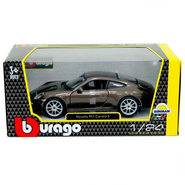 Bburago 1:24 Porsche 911 Carrera S Model Araba - 6