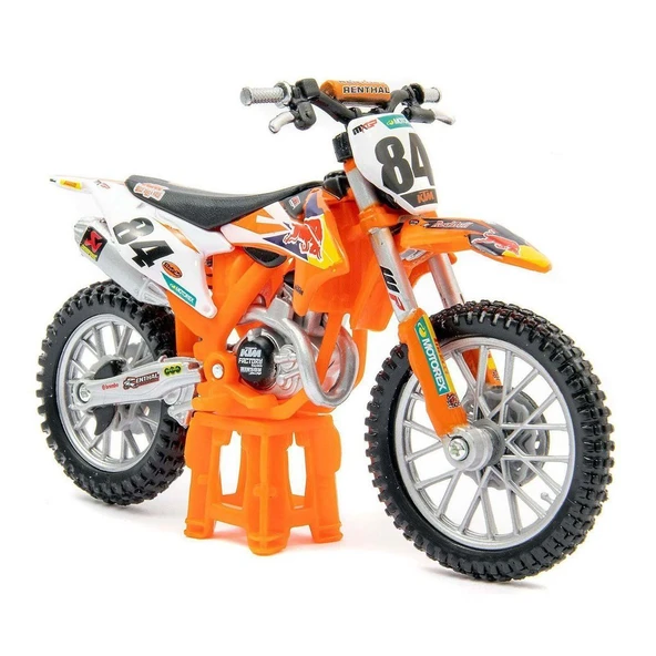 Bburago 1:18 KTM 450 Model Motor - Stokta Olan Model Gönderilir - Resim 4