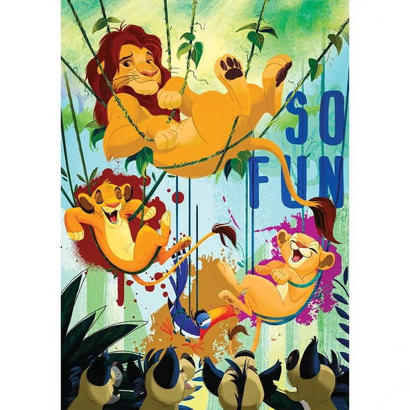 KS Lion King 50 Parça Puzzle - 2