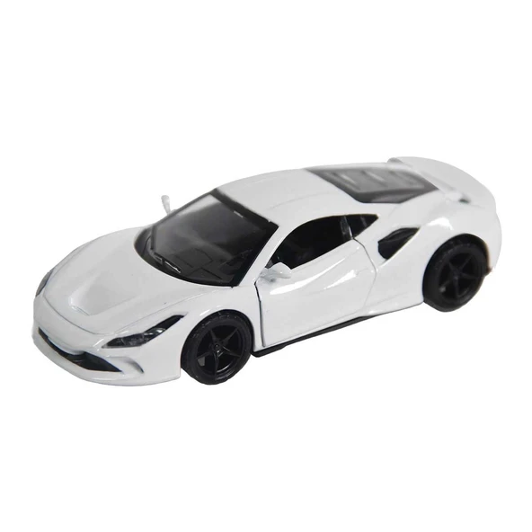 Metal Çek Bırak Spor Araba 6636-68 - 1 Adet Stokta Olan Gönderilir - Resim 3