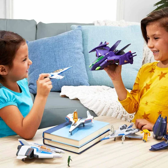 Lightyear Zurg Savaş Uçağı Figürü HHJ61 - Resim 7