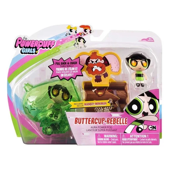 Powerpuff Girls Aura Araç Seti SPM-22316 - 1 Adet Stokta Olan Gönderilir - 1