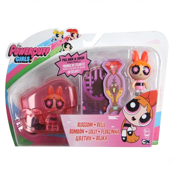 Powerpuff Girls Aura Araç Seti SPM-22316 - 1 Adet Stokta Olan Gönderilir - 2