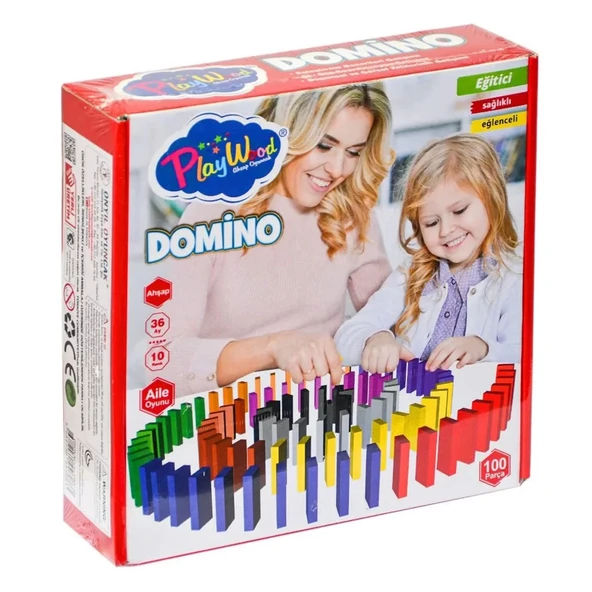 Playwood Ahşap Domino Oyunu - 1