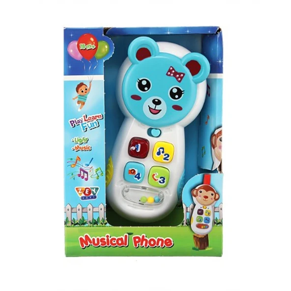 Işıklı Müzikli Aktivite Telefonu - ZEY2023