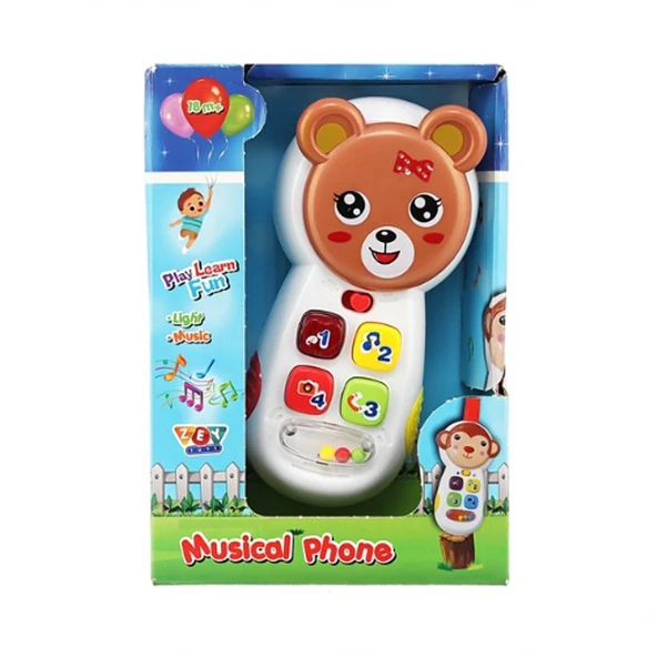 Işıklı Müzikli Aktivite Telefonu - ZEY2023 - 4