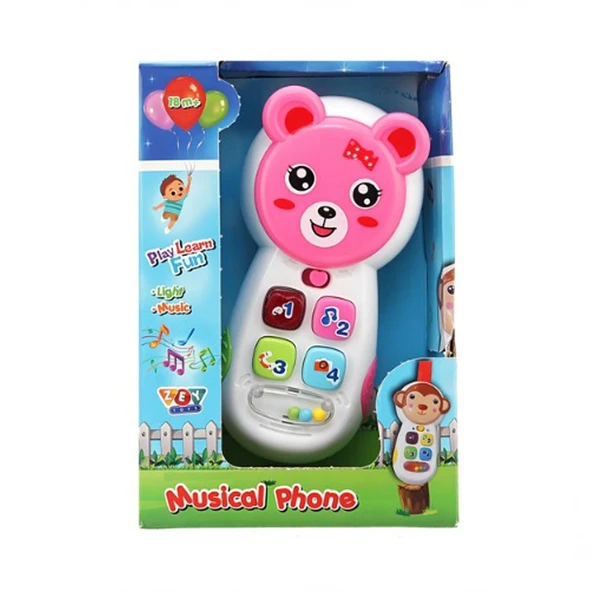 Işıklı Müzikli Aktivite Telefonu - ZEY2023 - 2