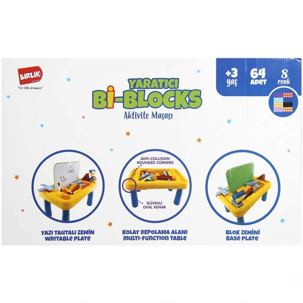 Bi-Blocks Yaratıcı Aktivite Masası - 7