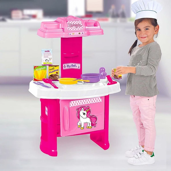 Dolu Unicorn Şefin Mutfak Seti - 3