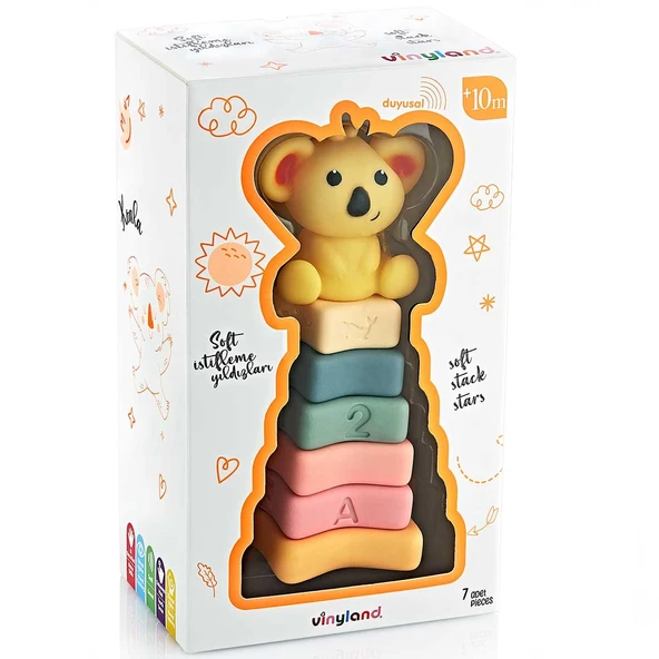 Vinyland Soft Yıldız Halkalar Koala 7'li Set 661877