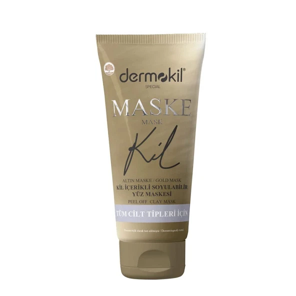 Dermokil Kil İçerikli Soyulabilir Gold Maske (75 ml)