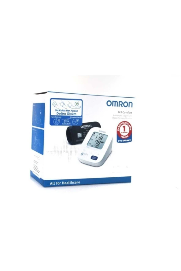 Omron M3 Comfort Otomatik Üst Kol Kan Basıncı Ölçüm Aleti