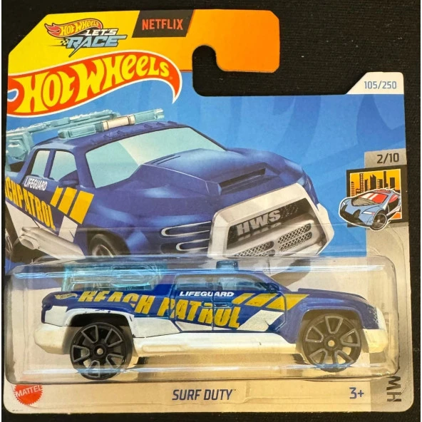 Hot Wheels Tekli Arabalar Surf Duty HTB14 ürün görseli
