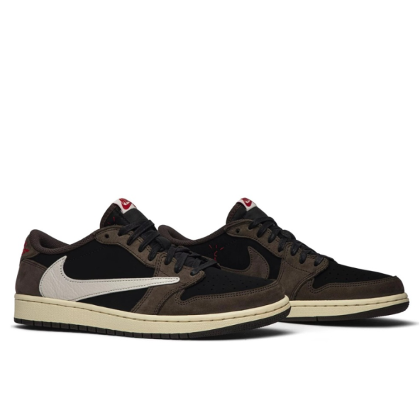 Nike Air Jordan 1 Retro Low OG SP Travis Scott Mocha - Resim 4