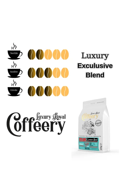 Exculusive Blend 750 gr Filtre Kahve (Çekirdek) - Resim 2