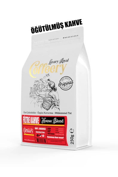House Blend Yumuşak İçim 500 gr Filtre Kahve (Öğütülmüş)