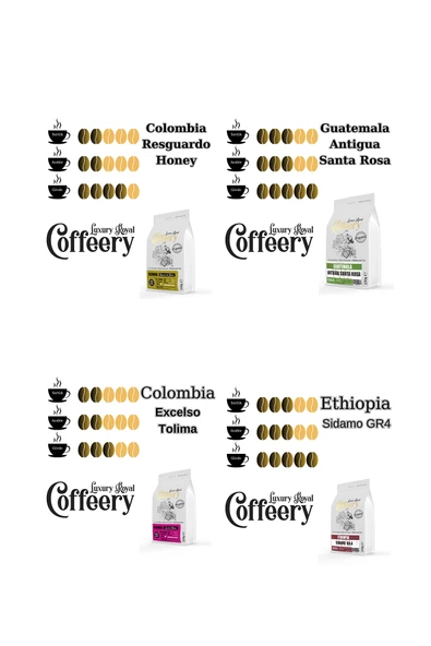 Tanışma Paketi 4*30 gr - 1 Litre için - Yumuşak İçim Serisi (Öğütülmüş) - Resim 2