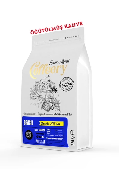 Brasil Cerrado NY 2/3 Roast Filtre Kahve 250 gr (Öğütülmüş)