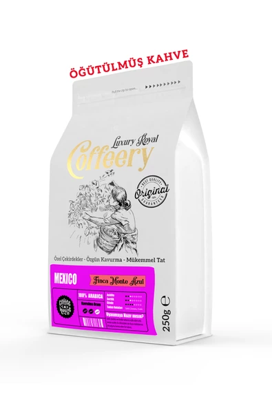 Mexico SHG Finca Monte Azul Yöresel Kahve 500 gr (Oğütülmüş)