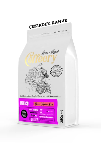 Mexico SHG Finca Monte Azul Yöresel Kahve 750 gr (Çekirdek)