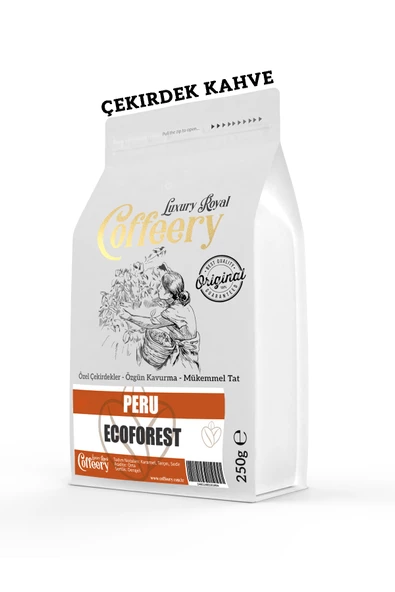 Peru Ecoforest Yöresel Kahve 250 gr (Çekirdek)