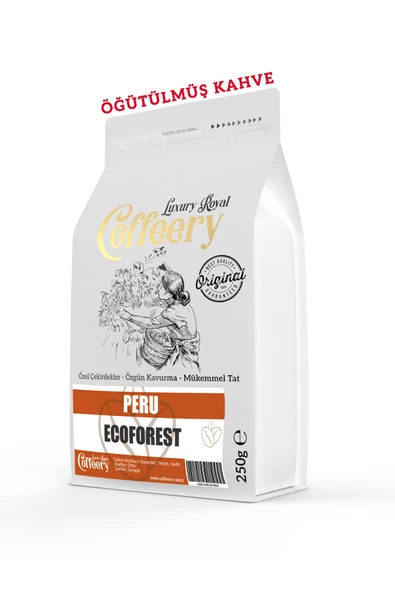 Peru Ecoforest Yöresel Kahve 750 gr (Öğütülmüş)