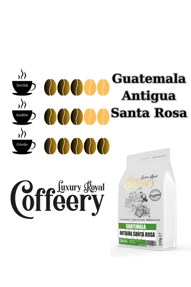 Guatemala SHB EP Antigua Santa Rosa Yöresel Kahve 750 gr (Çekirdek) - 2