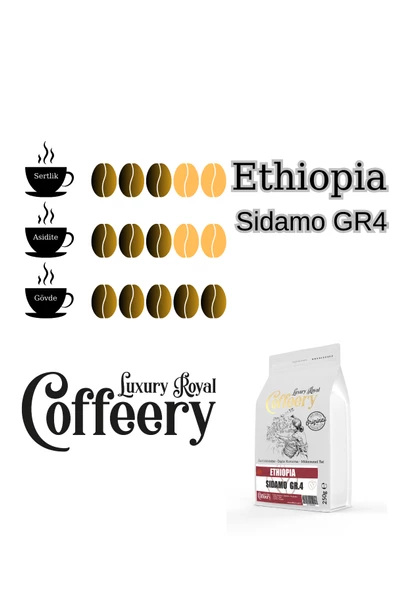 Ethiopia Sidamo Gr.4 Yöresel Kahve 750 gr (Öğütülmüş) - 2