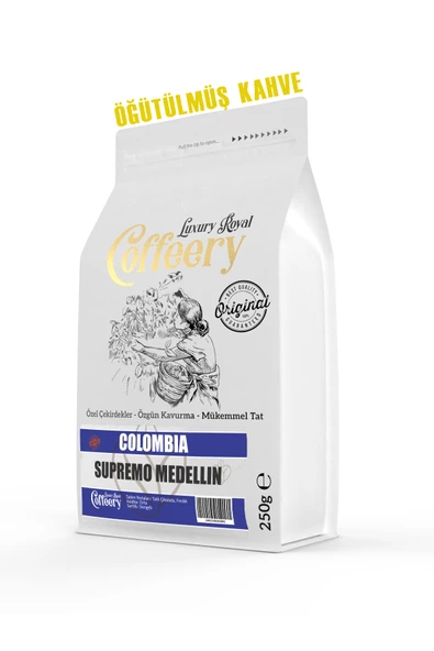 Colombia Medellin Supremo Yöresel Kahve 1000 gr (Öğütülmüş)
