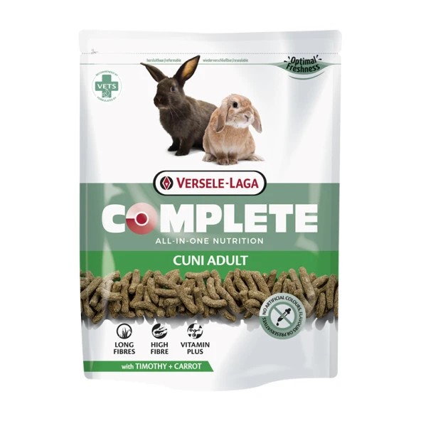 Versele Laga Complete Cunı Adult Yetişkin Tavşan Pelet Yem 500g