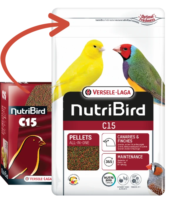 Versele Laga Nutrıbırd C15 Kanarya Pelet Yem 3Kg