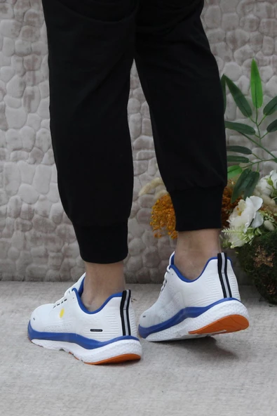 Lumberjack Tolıver Beyaz Sarı Rahat Hafif Orijinal Ürün Erkek Spor Ayakkabı - Resim 4