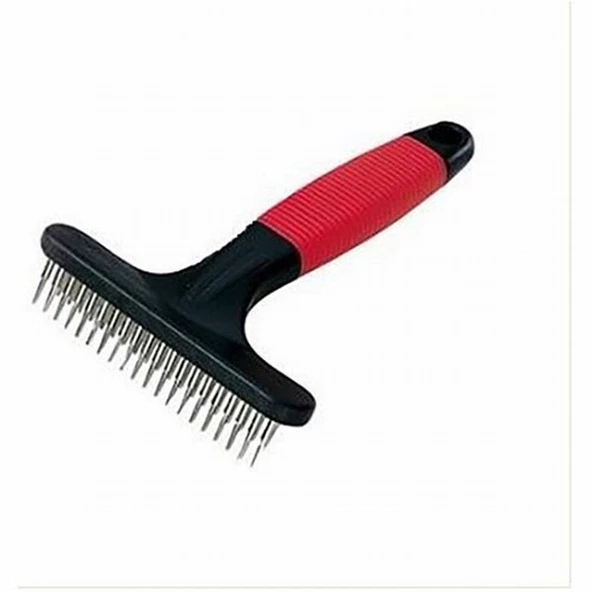 Ferplast Gro 5874 Kıtık Açıcı Çift Sıra Tırmık Köpek Tarağı 15x11x3 Cm