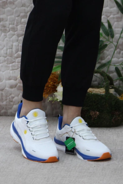 Lumberjack Tolıver Beyaz Sarı Rahat Hafif Orijinal Ürün Erkek Spor Ayakkabı - Resim 2