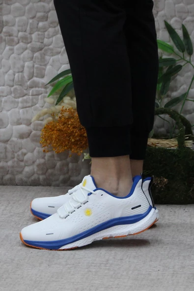 Lumberjack Tolıver Beyaz Sarı Rahat Hafif Orijinal Ürün Erkek Spor Ayakkabı - Resim 3