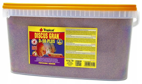 Tropical Discus Gran D-50 Plus 250gr (Açık) Kilitli Poşette Gönderilir  Skt:11/22027